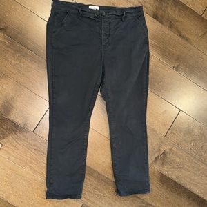 Frame “Le Beau” Cotton Chino Pants